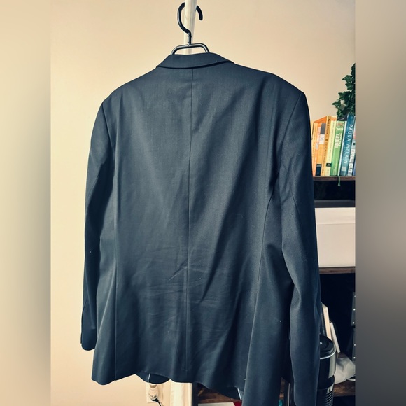 Zara navy blue suit jacket - Picture 2 of 10